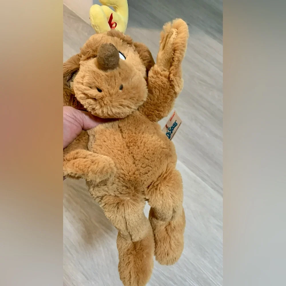 Plush Brown Dog Toy